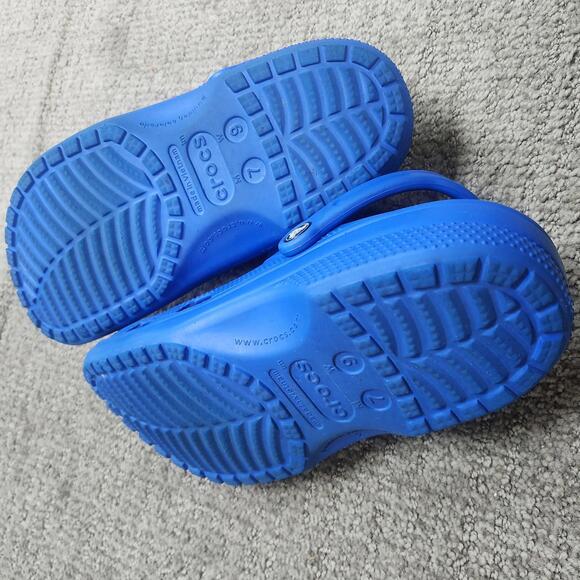 Crocs Slip On Shoes Blue Women’s Size 9 - Picture 6 of 8